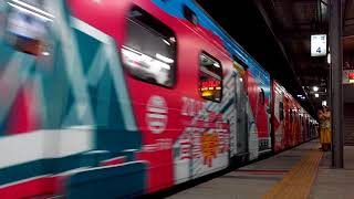 [高雄市區鐵路地面段最終日]南下3033次優化EMU500區間快車高雄站開車-2018/10/13