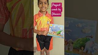 Dhanwi's Project work #ytshorts #trending #youtubeshorts #viral #shorts #shortvideo #education
