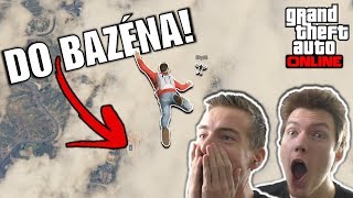 STUNTY do BAZÉNA! w/FiFqo - GTA V Online (Funny Moments Compilation)