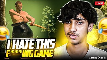 When a NOOB plays Getting Over It 😭