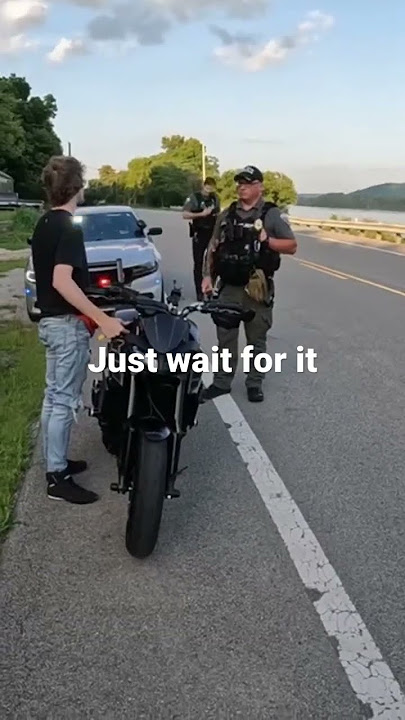 This Is Why Bikers Don’t Get Along With Cops😡($1800 ticket Impound)#r6 #copsvsbikers #1up5down #h2