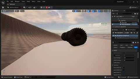 UE5 Tire Deformation TEST