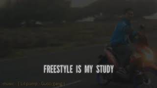 Freestyle motor matic beat || video pendek || music: gucci gang