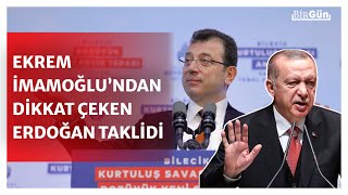 İmamoğlu, Erdoğanın Taklidini Yapınca Bütün Salon Kahkahaya Boğuldu Çok Konuşulacak Anlar...