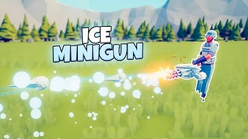 ICE MINIGUN VS EVERY FACTION | TABS UNIT CREATOR GAMEPLAY
