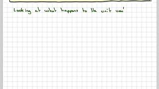 Finding the matrix that represents a given enlargement in 2D