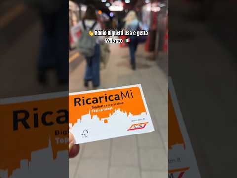 RicaricaMi - Biglietto