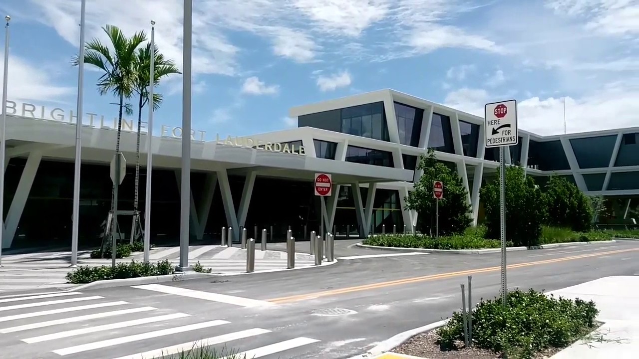 Brightline Fort Lauderdale Station YouTube
