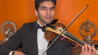 Tujhe Dekha To Yeh | Indian Wedding Violin | Suraj Nagaraj