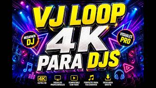 🔥MEGAPACK VJ LOOP PARA DJs 2026 🎥 Visuales PRO para TUS PANTALLAS Y EVENTOS