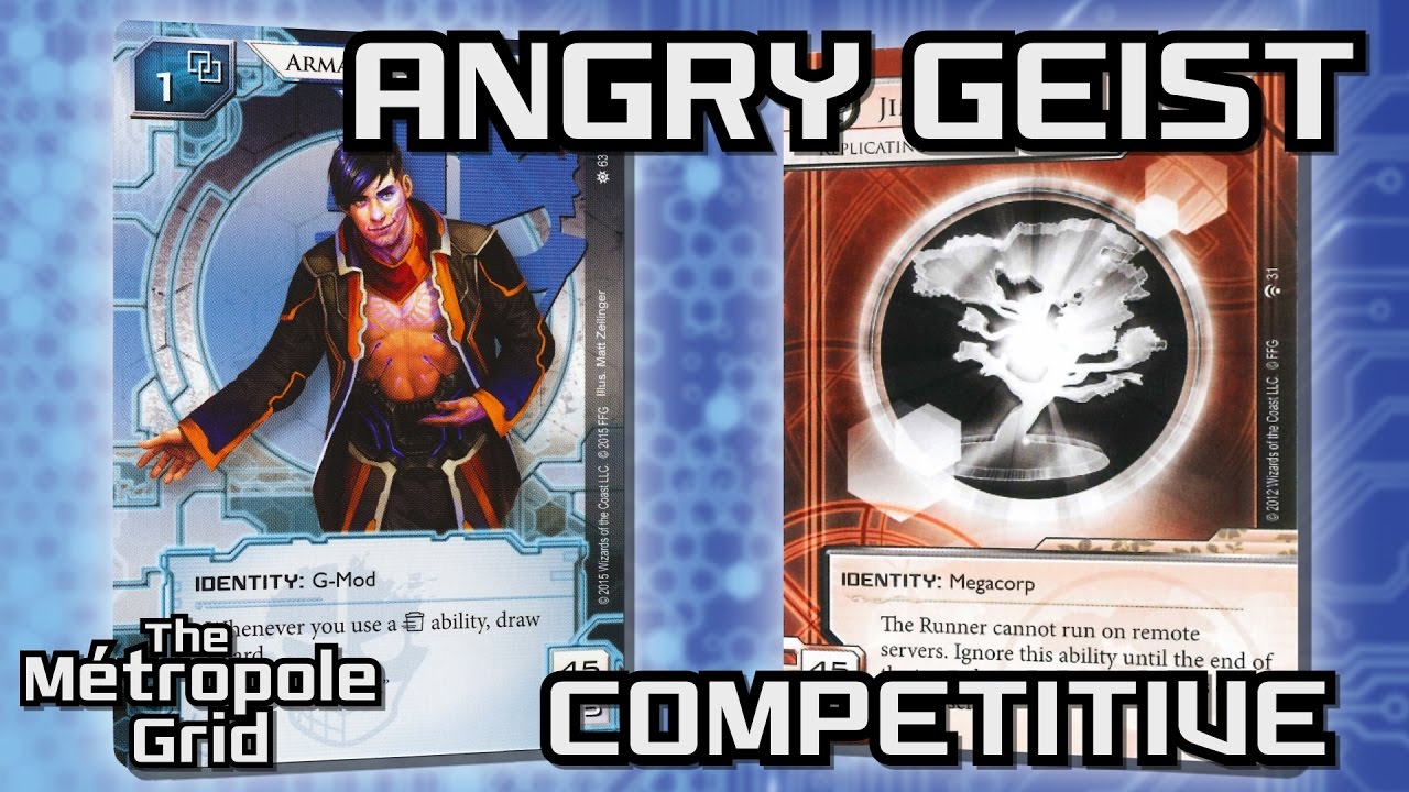 Android: Netrunner // Angry Geist vs. Replicating Perfection - Competitive