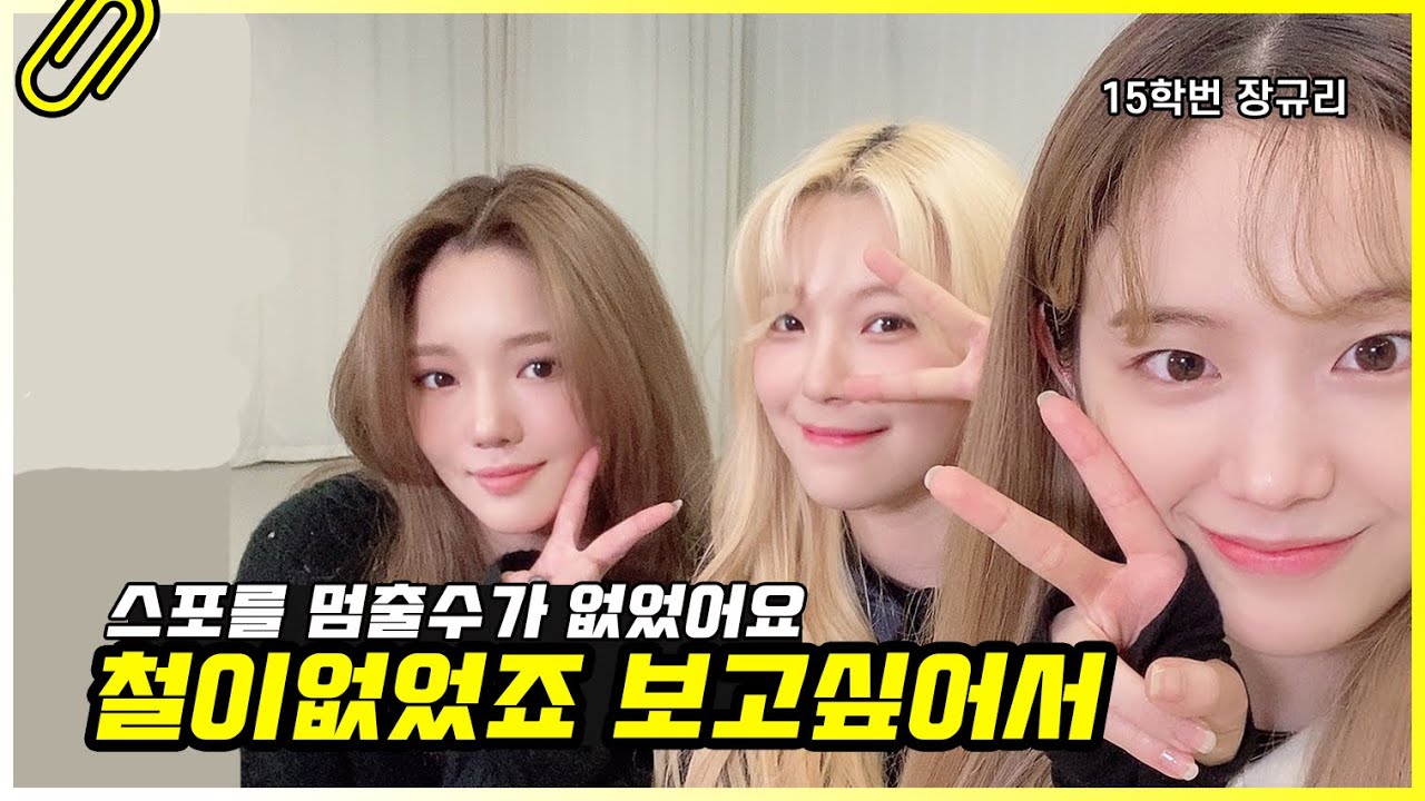 햅삐 스포 데이 / fromis_9 장규리 노지선 백지헌