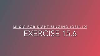 Exercise 15.6 - Music for Sight Singing