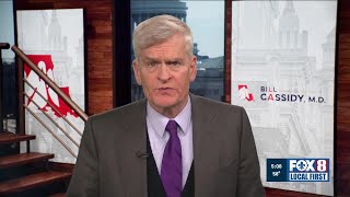 Sen. Bill Cassidy expresses confidence he'll be re-elected despite Trump's endorsement of Rep. Ju...