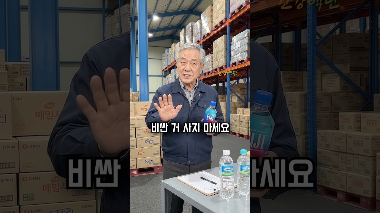 생수 살 때 확인부터 하세요! 비싼 가격만 믿지 마세요