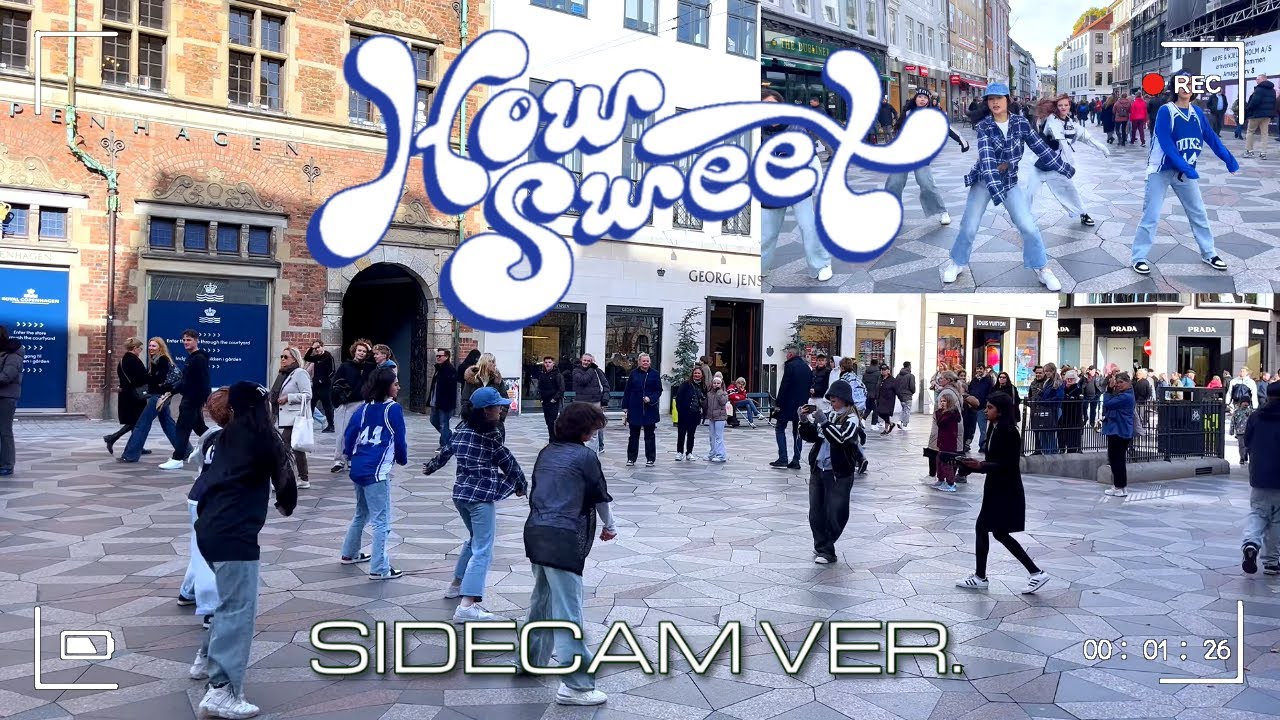 [KPOP IN PUBLIC, SIDECAM, DENMARK] NewJeans (뉴진스) - ‘How Sweet’ COVER | EUNOIA DANCE CREW