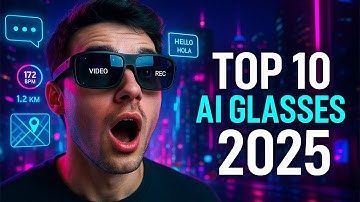 Top 10 AI Smart Glasses of 2025 👓 | Real-Time AR, Translation & Wearable Assistants