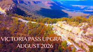 Victoria Pass Emergency Upgrade work August 2026 Blue Mountains Australia