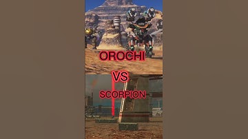 OROCHI VS SCORPION #warrobots
