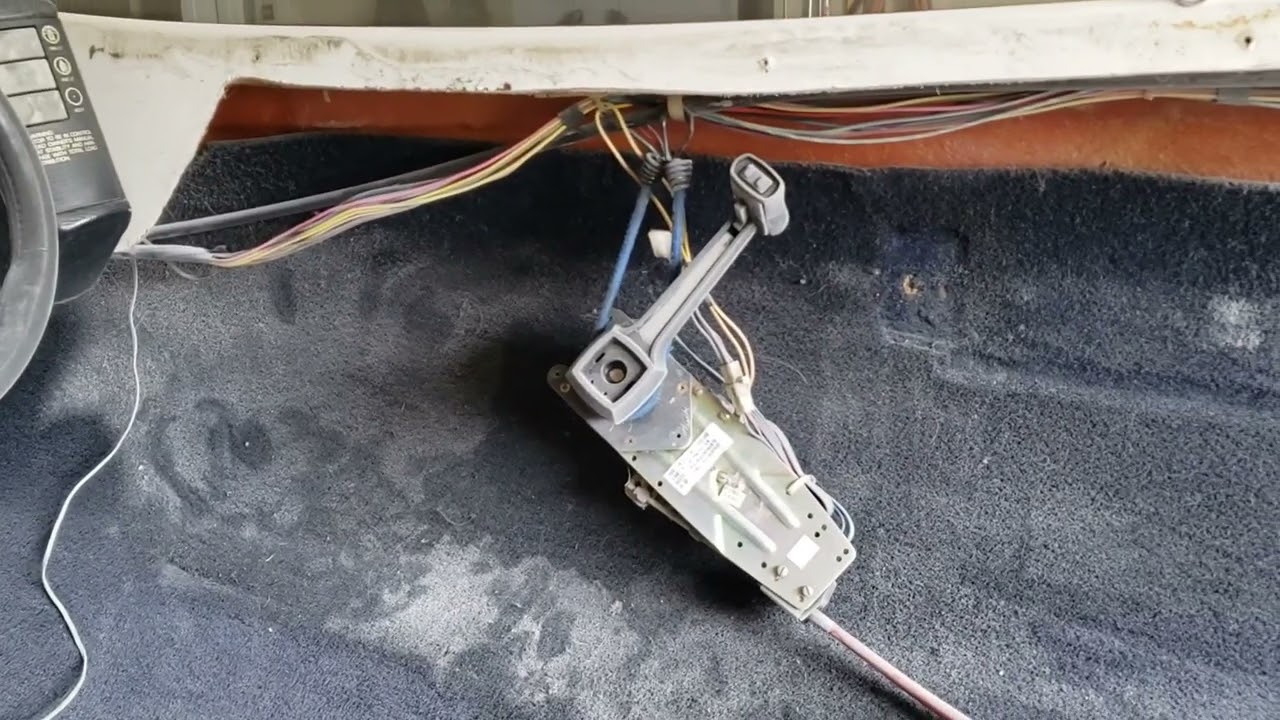 boat repair (finished sanding the floor and remov side panel)