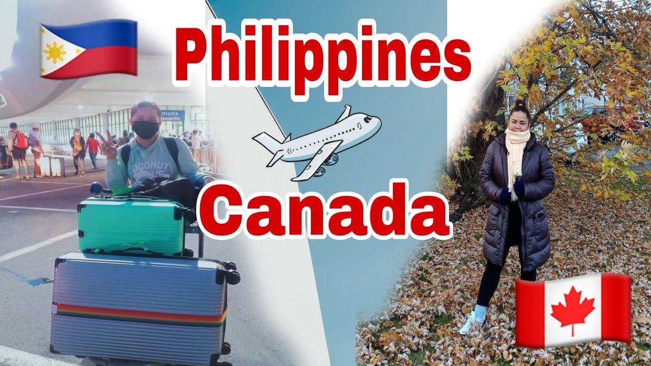 MY TRAVEL JOURNEY🇨🇦🇨🇦 (PHILIPPINES TO CANADA) ofwlife canada YouTube