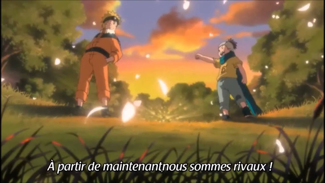 L'examen enflammé de sélection des Chûnins Naruto VS Konohamaru