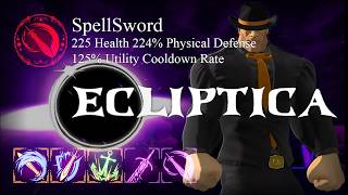 Ecliptica - Jim Boss Main DPS as SpellSword! Whirlwind Fast Utility Cooldown Speed Build | 9 Players screenshot 5