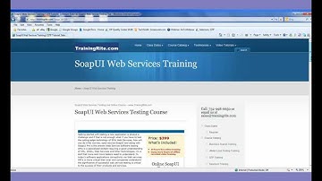 FREE soapUI video tutorial showing how to run soap UI tests from command line
