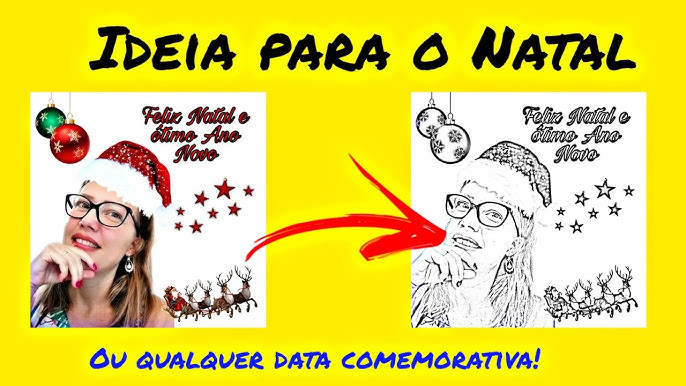 Atividade de desenhar e pintar direto no celular 