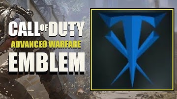 COD AW / Call of Duty Advanced Warfare : WWE Undertaker Logo Emblem Tutorial