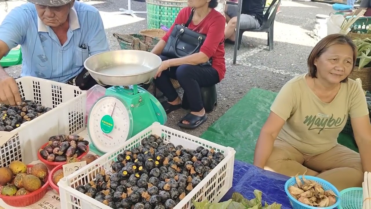 Tamu Sibujaya Sudah Mula Dipenuhi Buah-Buahan. Jom Datang Ka Tamu Sibujaya