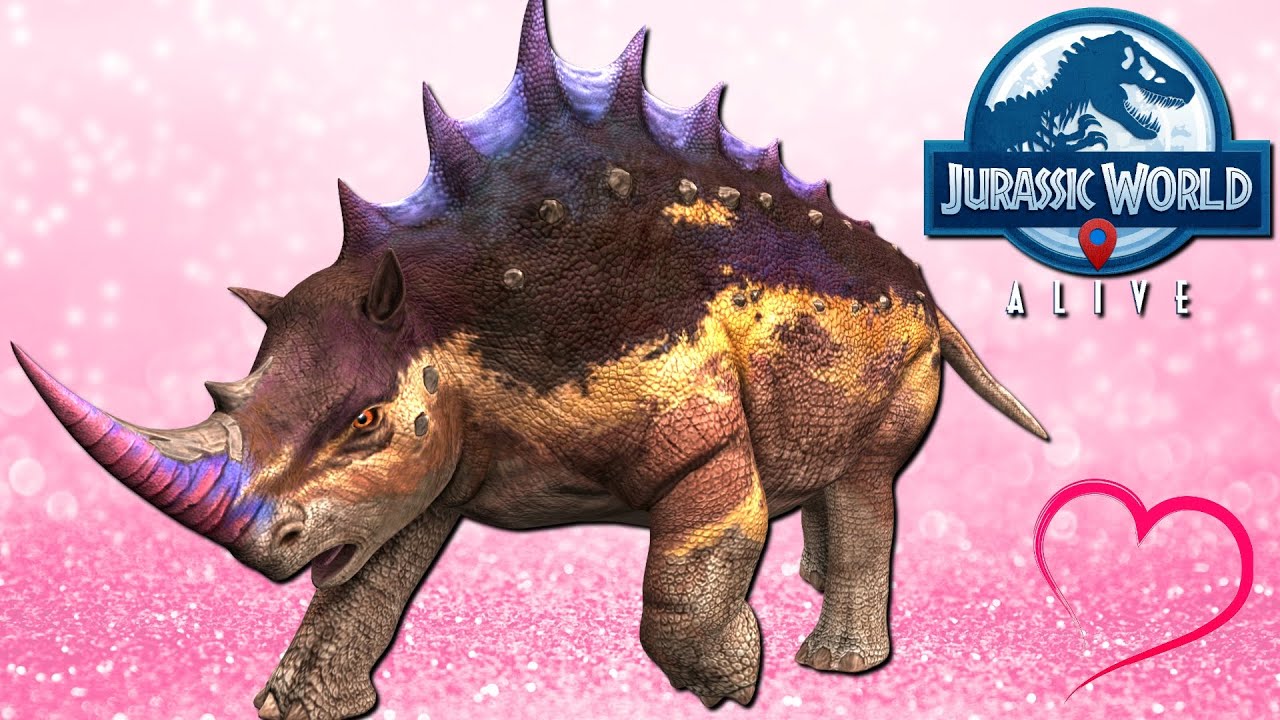 MONOLORHINO The Cutest Creature in Jurassic World Alive! 🩷