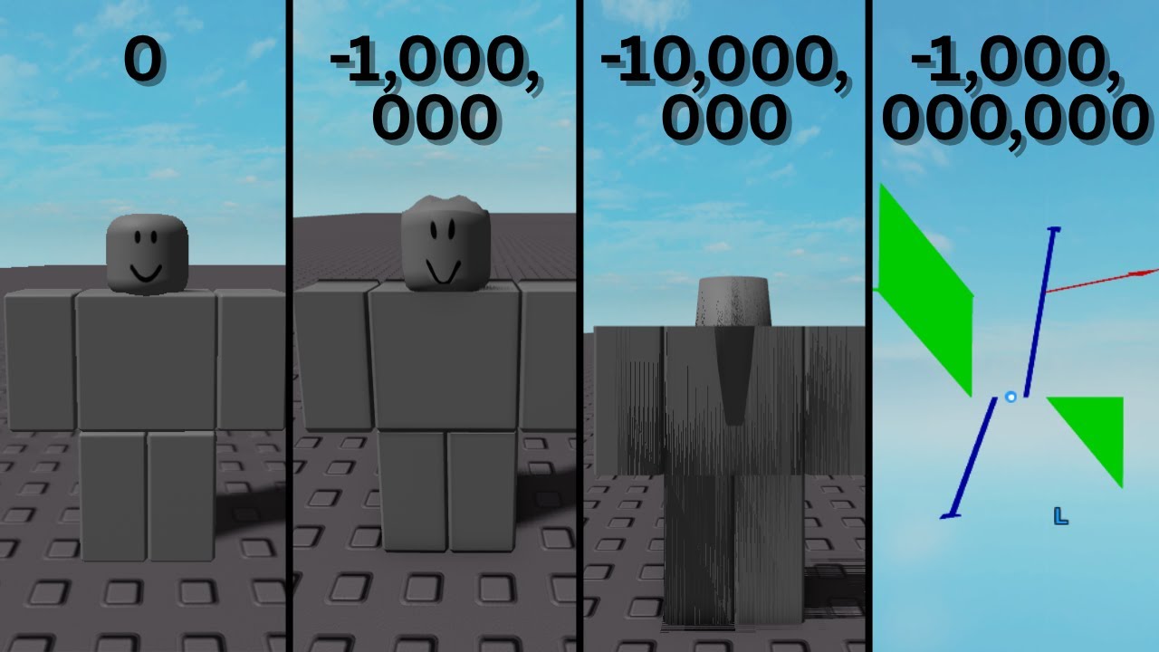 Насколько глубока пустота в Roblox?