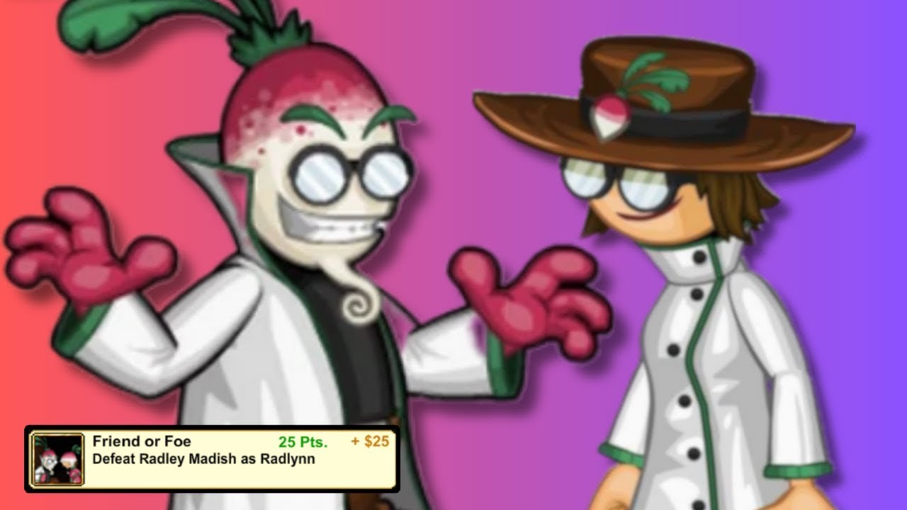 Papa Louie 3 : Defeat Radley Madish as Radlynn {ACHIEVEMENT}