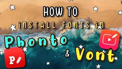 How to Install Fonts in Phonto & Vont!! | EASY TUTORIAL + 🌻BONUS TIP FOR YOU 🌻