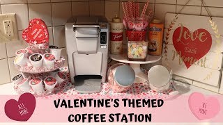 VALENTINE'S DAY COFFEE STATION / DIY COFFEE BAR