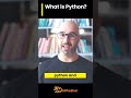 what is python ✨#shorts #python #pythonchallenge  #programming #coding #pythonshorts #viralvideo