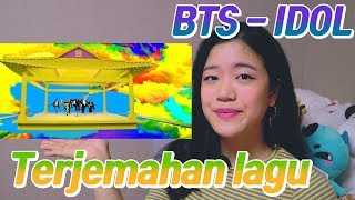 [Menikmati lagu] BTS - IDOL Terjemahan lylics