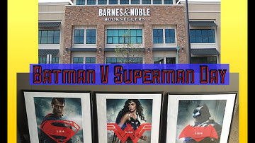 Batman V Superman Day Barnes & Noble Bookstore