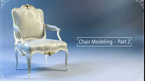 Chair Modeling in 3ds Max Part 2