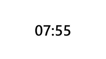 Timer for 7 minutes and 55 seconds