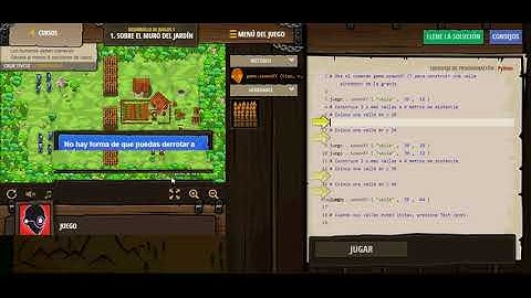 CODE COMBAT - TUTORIAL BASICO