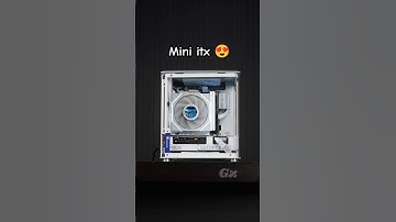 Mini ITX MAX Power! Crazy Compact Build! Intel ultra 7 265K With RTX 4060ti #pcbuild #gaming #pc