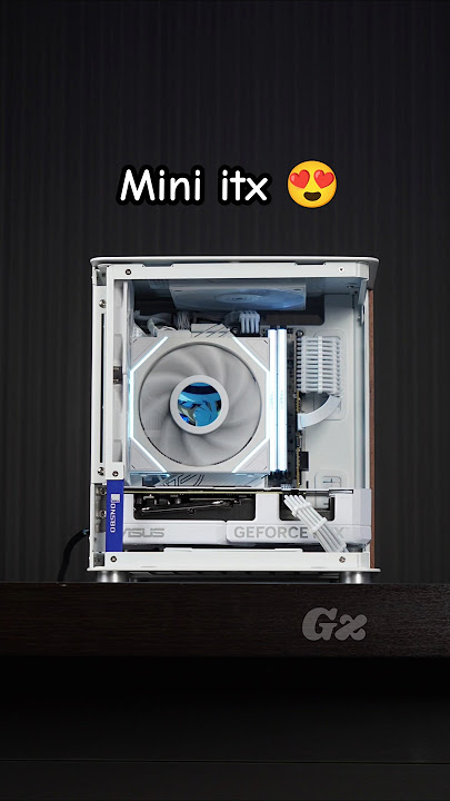 Mini ITX MAX Power! Crazy Compact Build! Intel ultra 7 265K With RTX 4060ti #pcbuild #gaming #pc