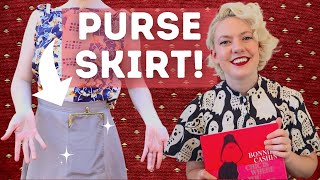 A Skirt Inspired by Bonnie Cashin || Historical Sewing