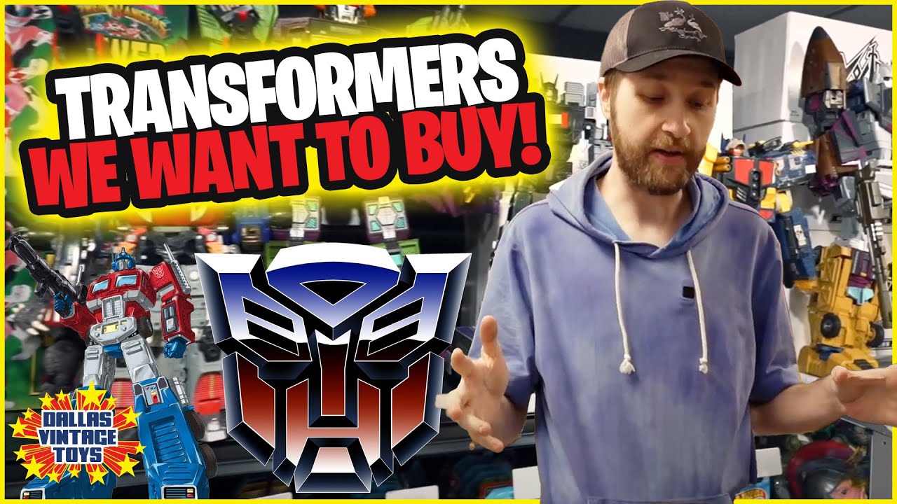 Transformers we WANT to BUY! 2024 | Dallas Vintage Toys - YouTube