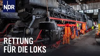 Endstation Großbrand? Schwerins Eisenbahnfreunde retten ihr Museum | Die Nordreportage | NDR Doku