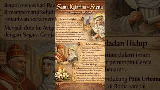 PERINGATAN ST. KATARINA #fypppp #katolik #komsos