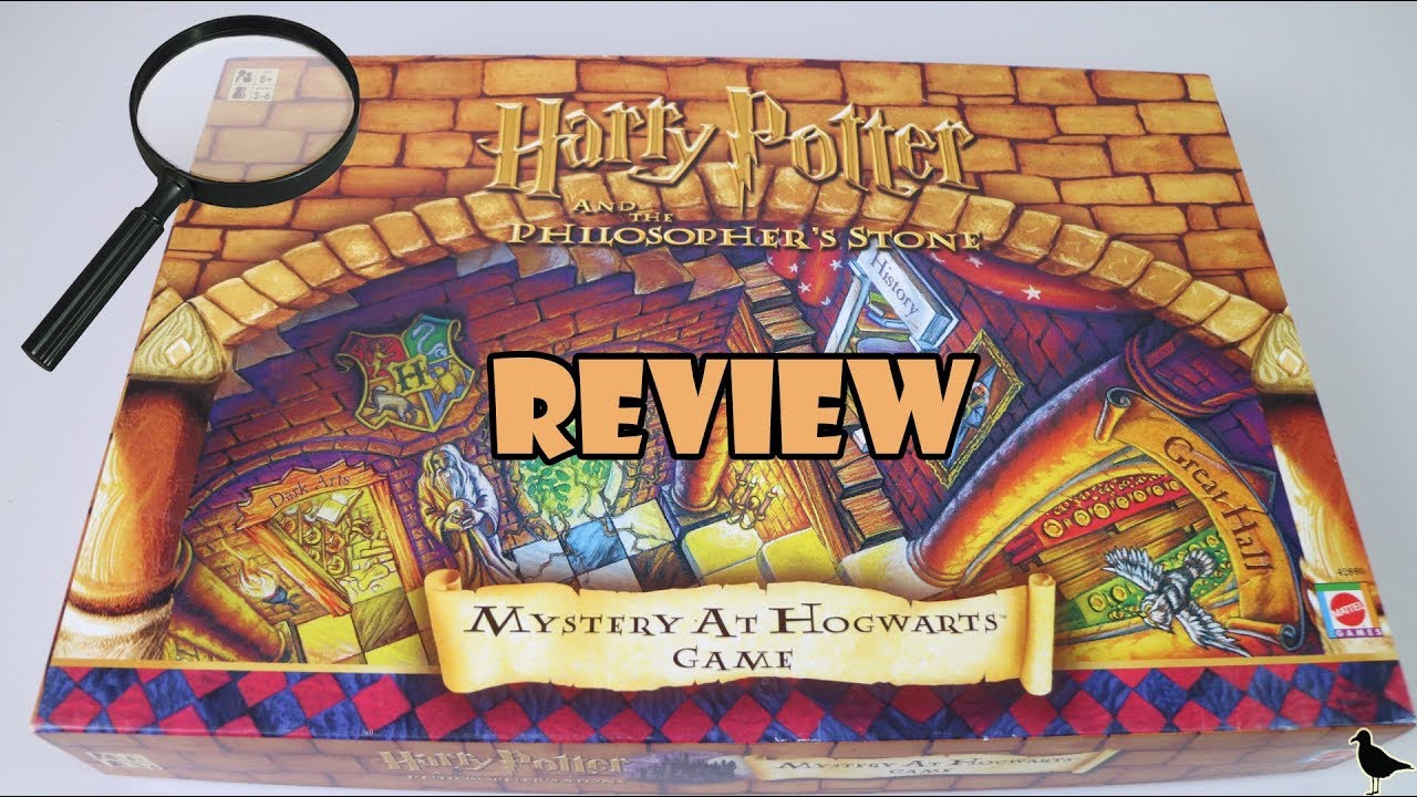 Mystery At Hogwarts Board Game Review Harry Potter and the Philosophers  Stone