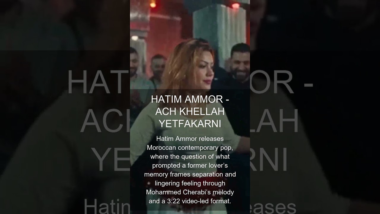Arabic Pop  -  New Music Video Releases -  Oct 1, 2026